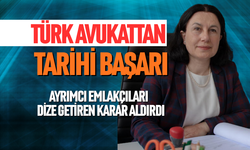 Türk avukattan tarihi başarı