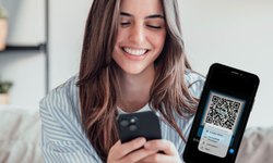 Ekrandaki QR kodunu okumanın yolu