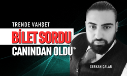 Serkan, bilet sordu canından oldu
