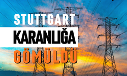 Stuttgart karanlığa gömüldü