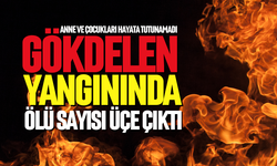 Gökdelen yangınında büyük acı