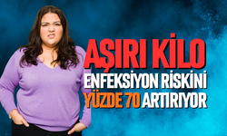 Fazla kilo enfeksiyon riskini yüzde 70 artırıyor