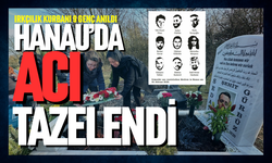 Hanau'da acı tazelendi