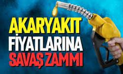 Akaryakıt fiyatlarına savaş zammı