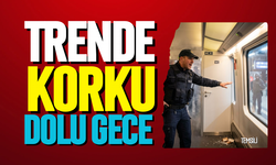 Trende korku dolu gece