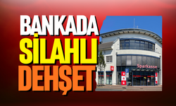 Bankada silahlı dehşet