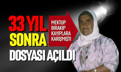 33 yıl sonra kayıp dosyası açıldı