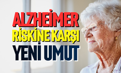Alzheimer riskine karşı yeni umut