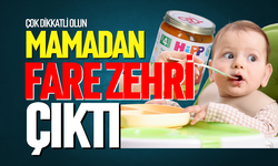 Bebek mamasından fare zehri çıktı