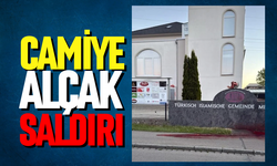 Camiye alçakça saldırı