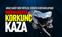 Oberhausen'de korkunç kaza