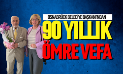 90. doğum gününde unutulmaz vefa