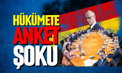 Hükümete anket şoku