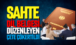 Sahte dil belgesi çetesi çökertildi