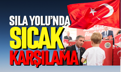 Sıla Yolu’nda sıcak karşılama