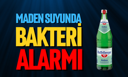 Maden suyunda bakteri alarmı