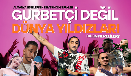 Almanya'daki Türk sanatçılar bakın nereli.