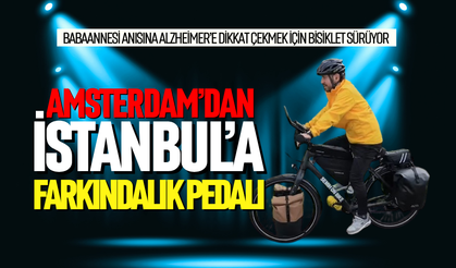 Semih, alzheimer için pedallıyor