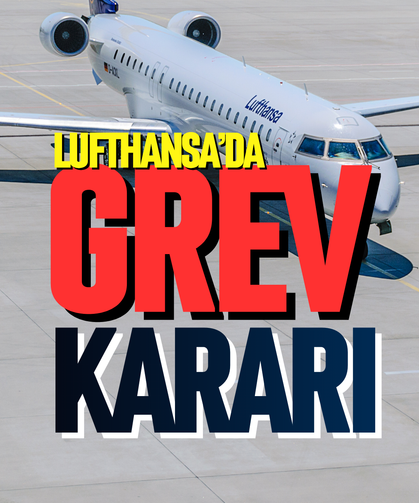 Lufthansa’da grev kararı