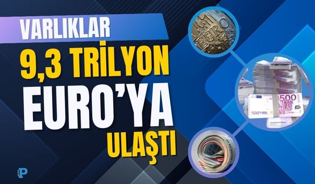 Parasal varlıklar 9,3  trilyon euroya ulaştı