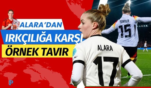 Milli yıldız Alara’dan  ırkçılara karşı önlem