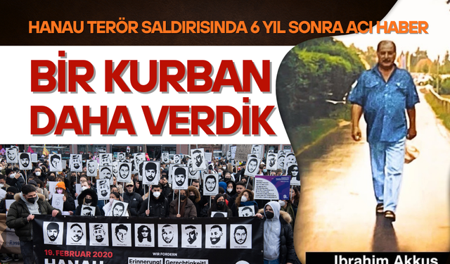 Hanau saldırısına bir kurban daha