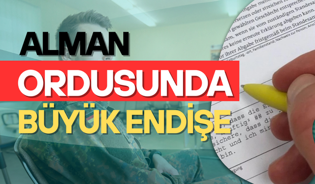 ALMAN ORDUSU'NDA CİNSİYET DEĞİŞTİRME ENDİŞESİ