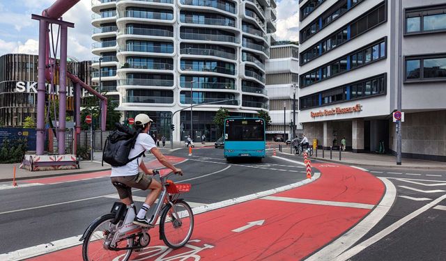 Frankfurt kent merkezi sürücüye kabus olacak