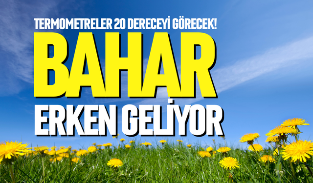 Almanya’ya bahar erken geliyor