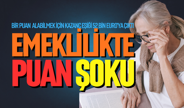 Emeklilik puanı almak zorlaştı