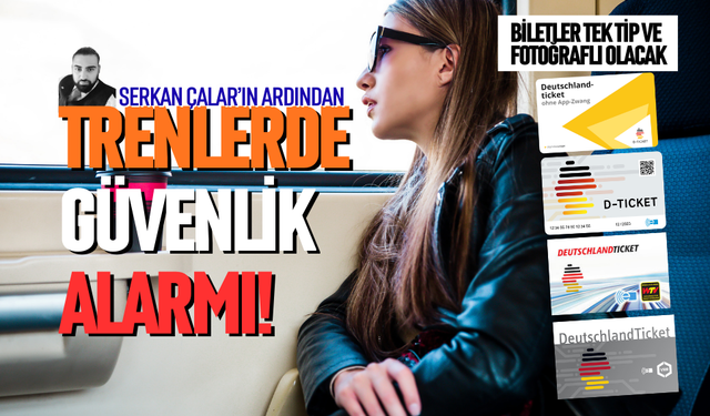 TRENLERDE GÜVENLİK ALARMI!