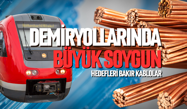 Demiryollarında büyük soygun