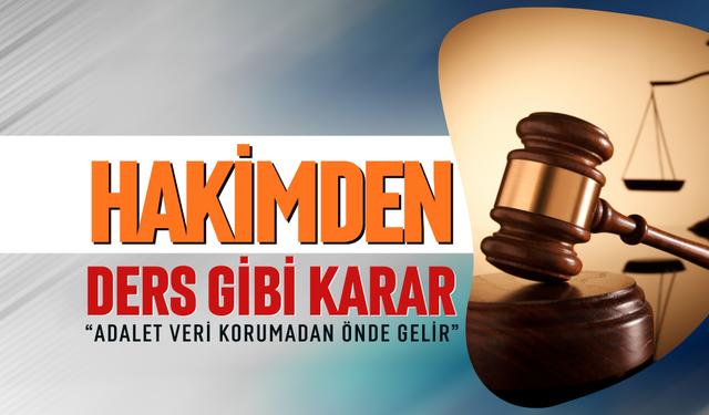 Alman hakimden ders gibi karar