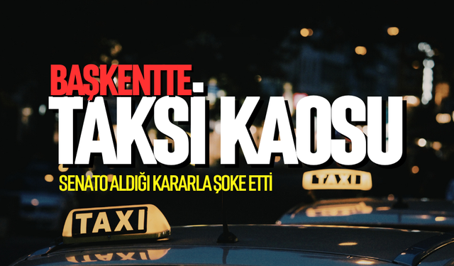 Berlin'de taksi kaosu