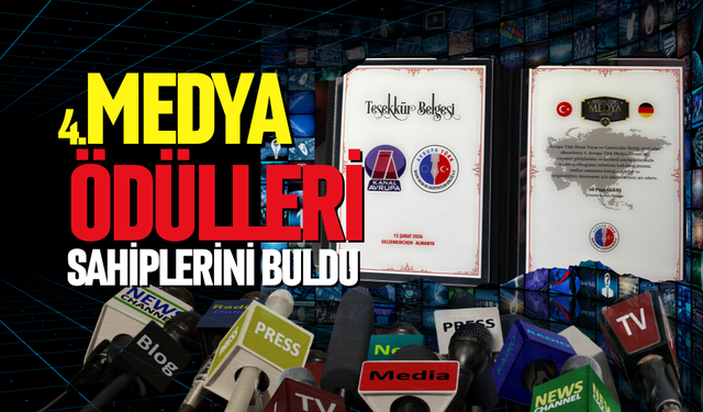 AVRUPA TÜRK BASIN ÖDÜLLERİ SAHİPLERİNİ BULDU