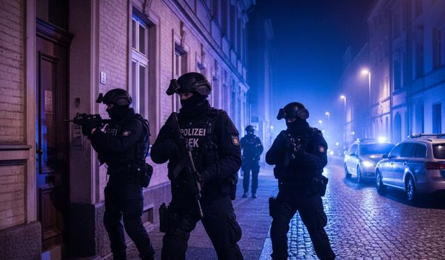 OBERHAUSEN'DE SİLAHLI TÜRK’E GÖZALTI