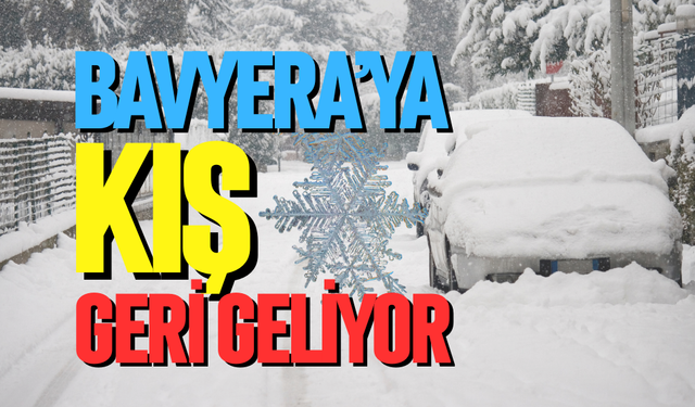 Bavyera’da 20 cm kar bekleniyor