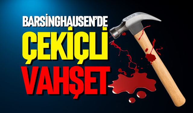 Barsinghausen’de çekiçli vahşet