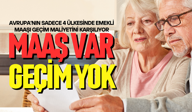 Emeklinin maaşı var, geçimi yok