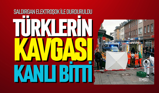 Solingen’de Türklerin kavgası kanlı bitti