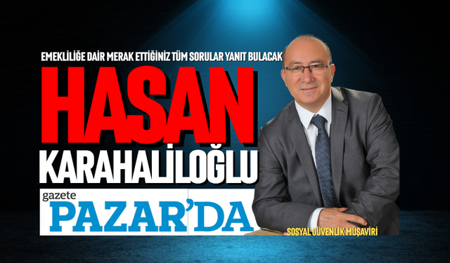 Hasan Karahaliloğlu Gazete Pazar'da