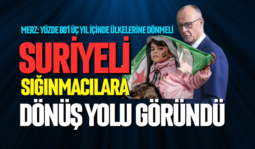 Suriyeli sığınmacıya dönüş yolu göründü
