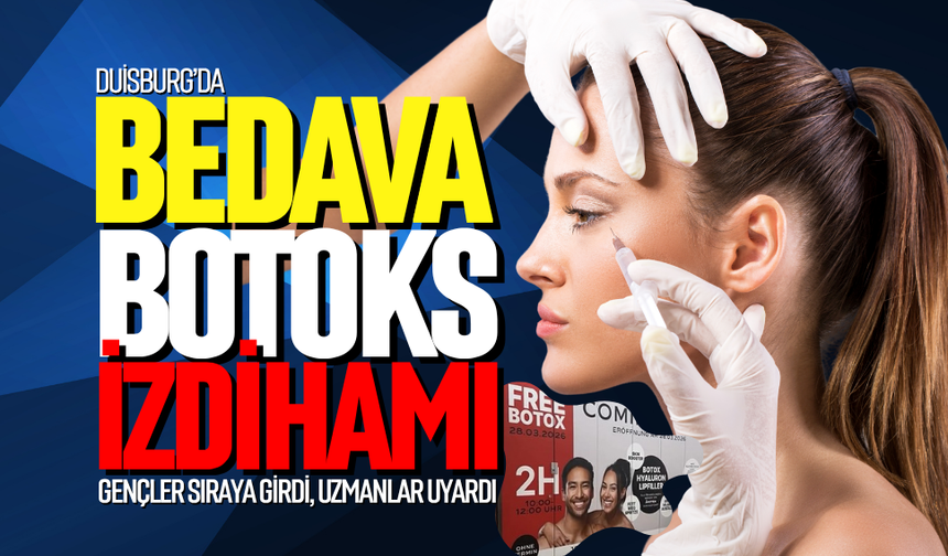 Bedava botoks izdihama yol açtı