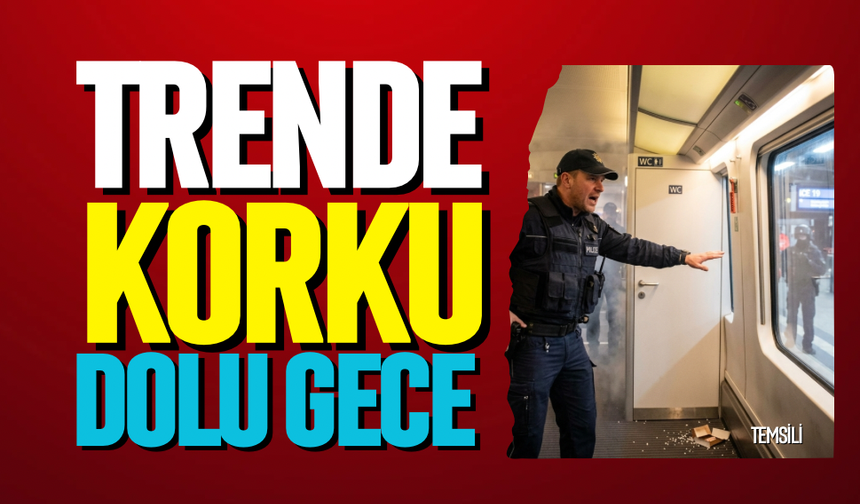 Trende korku dolu gece