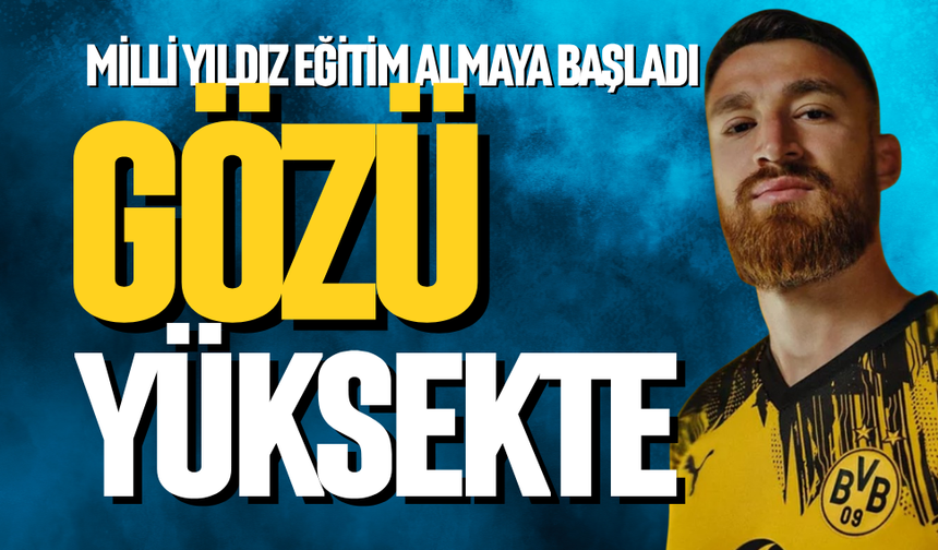 Salih Özcan’ın gözü yüksekte