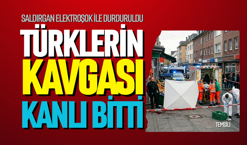 Solingen’de Türklerin kavgası kanlı bitti