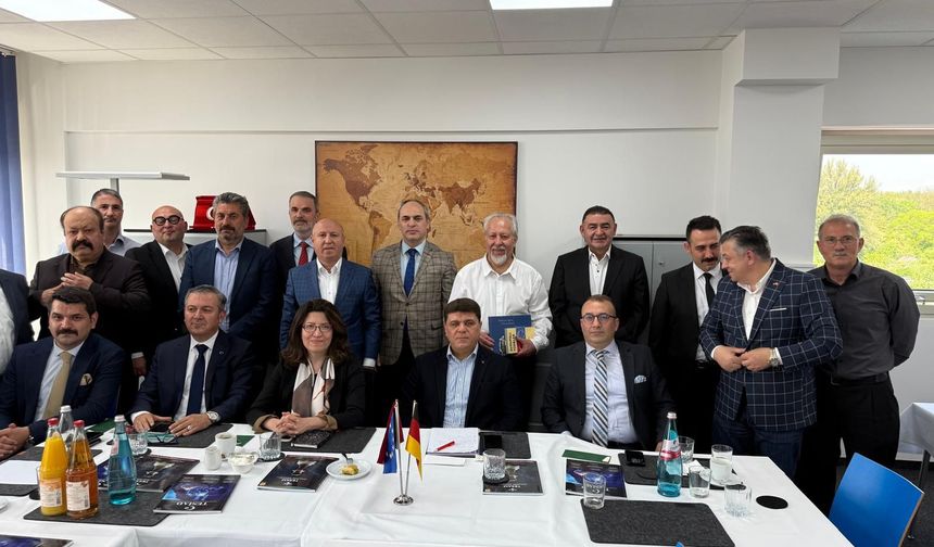 Frankfurt'ta stratejik buluşma