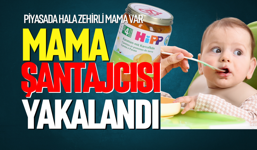 Mama şantajcısı yakalandı