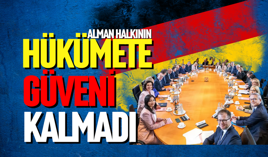 Halkın hükümete güveni kalmadı