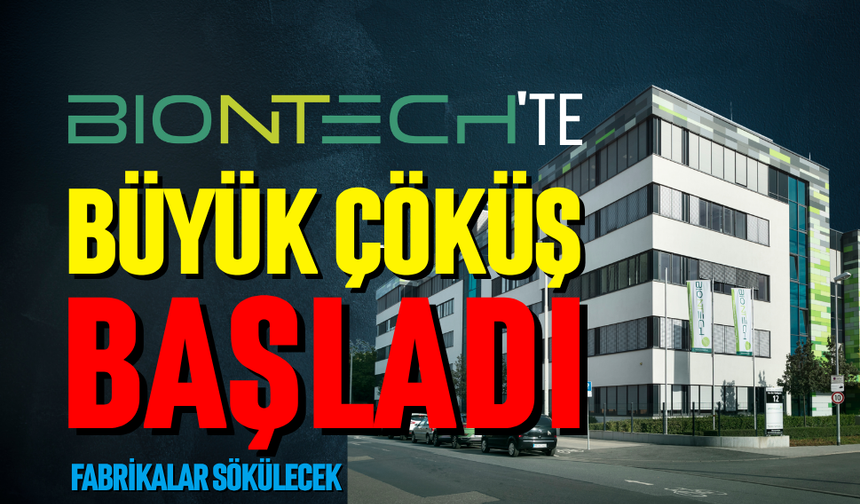 BIONECH'TE BÜYÜK ÇÖKÜŞ BAŞLADI